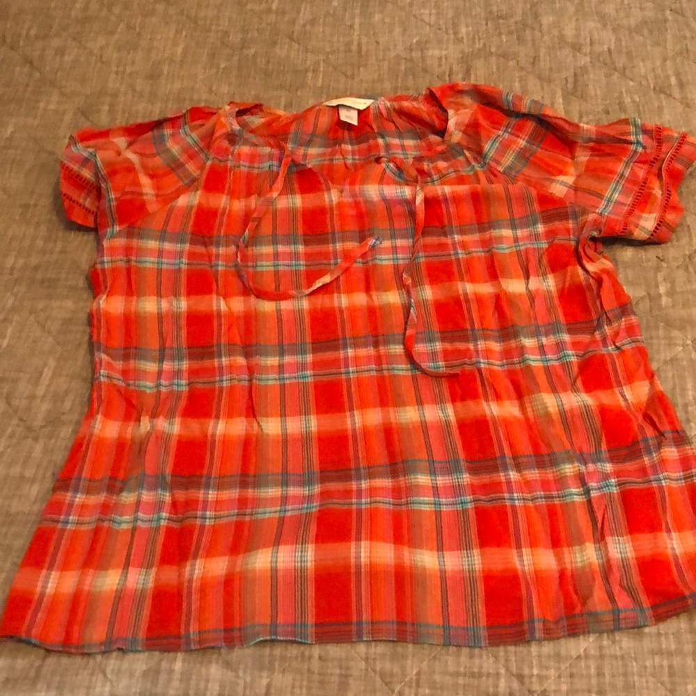 Christopher and Banks short sleeve top size PL